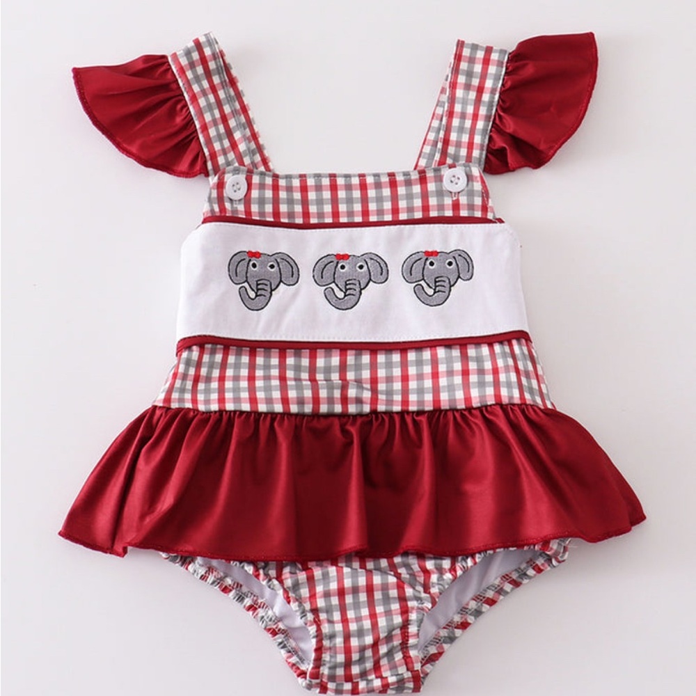 Alabama Elephant onepiece swinsuit size 12months NWT